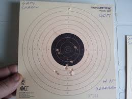 cible pour pistolet 4.5 mm a plomb