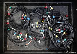 kit câbles branchement effet lumière soirée